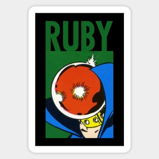 Defender Villian: Ruby Sticker